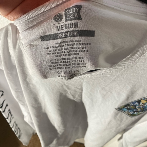 Salty Cree Long Sleeve Tee Men’s Medium - Picture 3 of 7